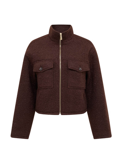 French Connection Dover boucle jacket at Collagerie