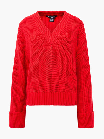 French Connection Joss long-sleeve v-neck jumper at Collagerie