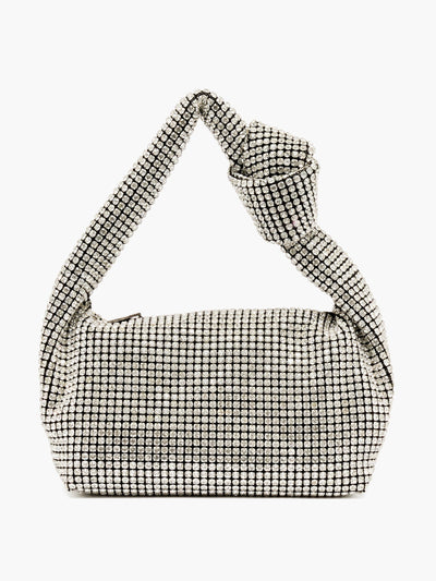 French Connection Knot diamante bag at Collagerie