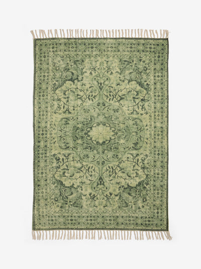 French Connection Medium kabir flatweave rug at Collagerie