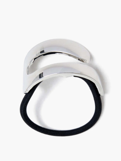 French Connection Open metal curve hair tie bobble at Collagerie