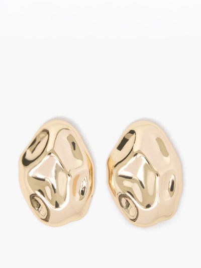 French Connection Molten pebble stud earrings at Collagerie