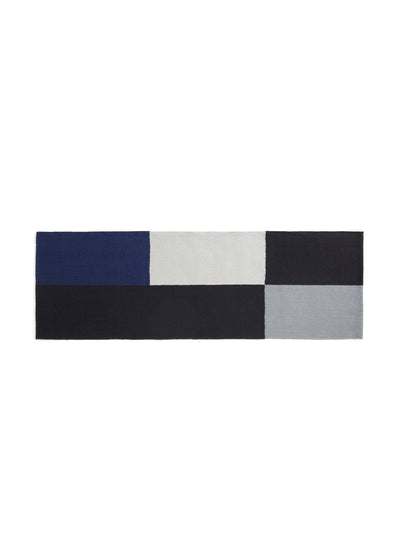 Hay Geometric abstract flat works rug at Collagerie