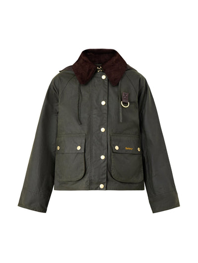 Barbour Reighton wax jacket in Fern at Collagerie