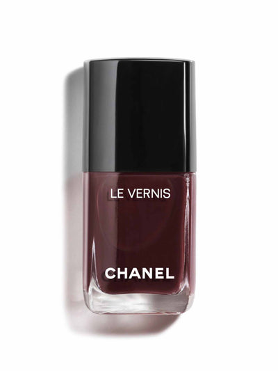 Chanel Le Vernis nail colour in Rouge Noir at Collagerie