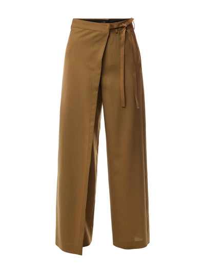 Mm6 Maison Margiela Wide leg pants at Collagerie