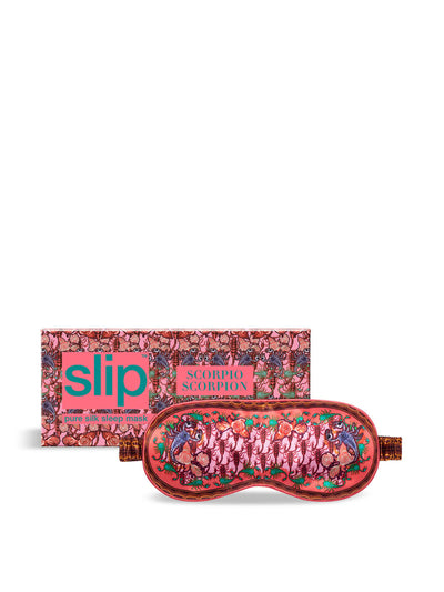 Slip Zodiac pure silk sleep mask at Collagerie