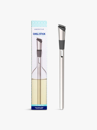 Uberstar Chill stick stainless steel wine cooler at Collagerie