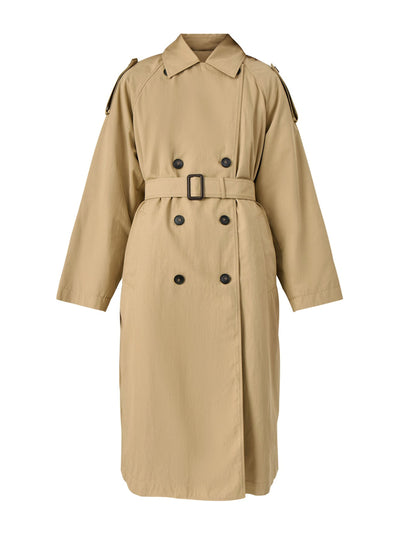 Weekend Max Mara Ghia classic long cotton trench coat at Collagerie