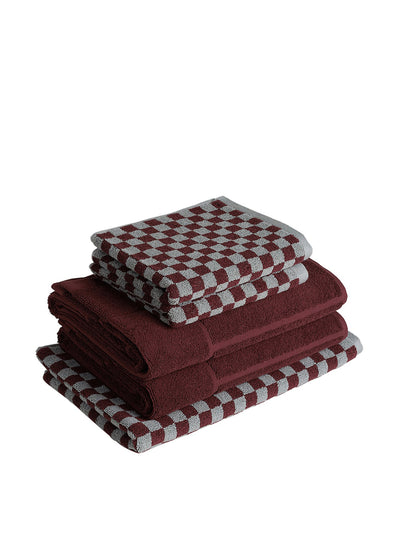 Baina Organic cotton towel set at Collagerie