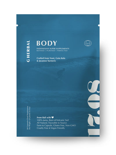 G Herbal Body supplement capsules at Collagerie