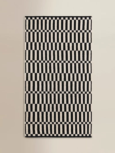 George Checkerboard botton super-soft hand towel at Collagerie