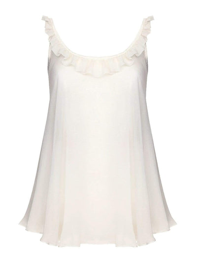 Gilda & Pearl Bardot babydoll silk chiffon at Collagerie