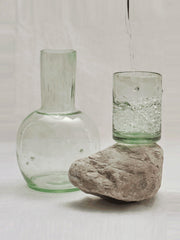 Zomi carafe and glass