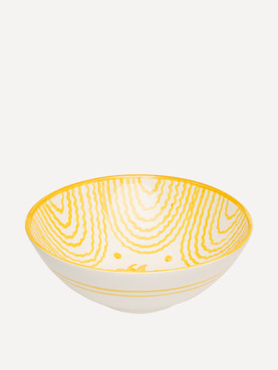 Late Afternoon Large yellow serving bowl at Collagerie