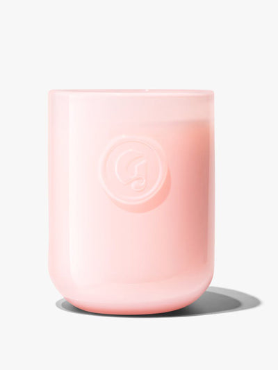 Glossier Pink candle at Collagerie