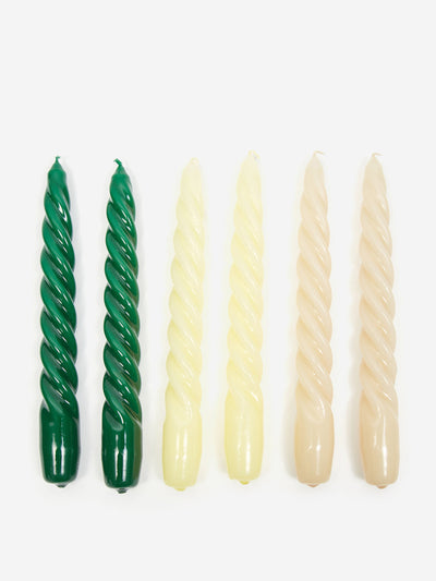 Hay Candle twist (set of 6) at Collagerie