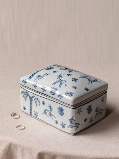 Graham and Green Paradise trinket box at Collagerie