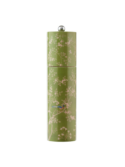 Addison Ross Green chinoiserie salt and pepper mill at Collagerie