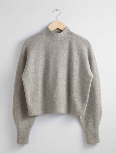 & Other Stories Mock-neck sweater at Collagerie