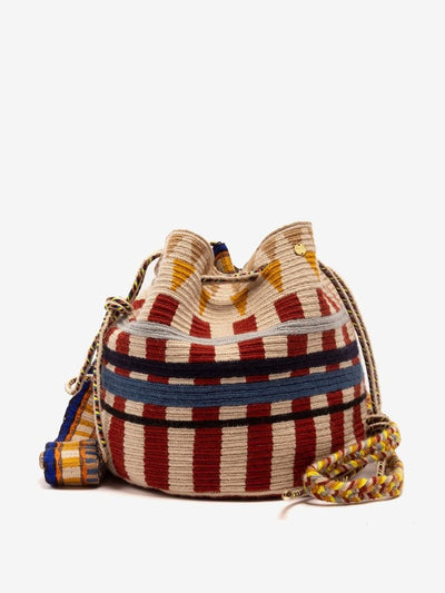 Guanabana Mitra bag with long adjustable strap at Collagerie