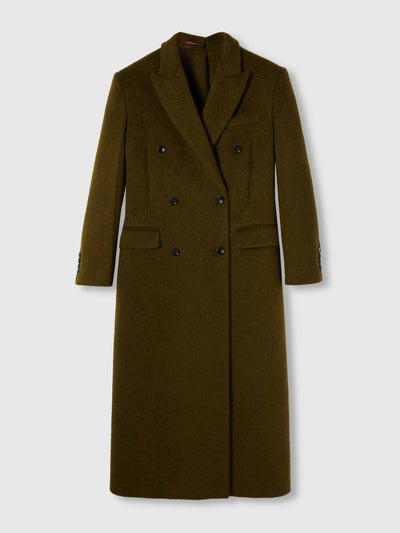 Gucci Wool mohair coat at Collagerie