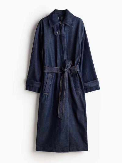 H&M Single-breasted twill trench coat at Collagerie