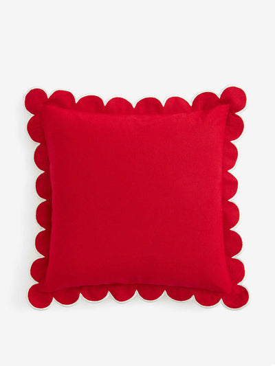 H&M Home Linen-blend cushion cover at Collagerie