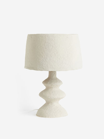 H&M Home Papier-maché table lamp at Collagerie