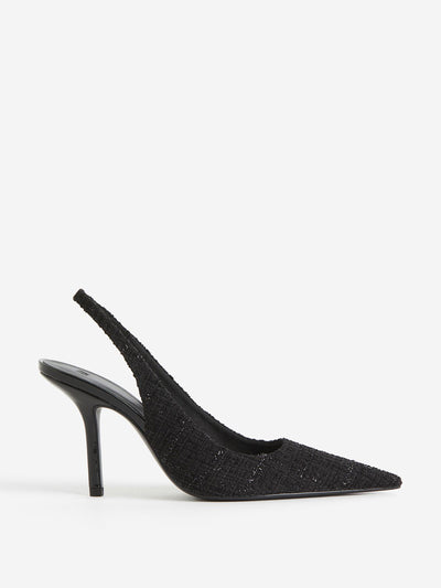 H&M Pointed slingback court shoes at Collagerie
