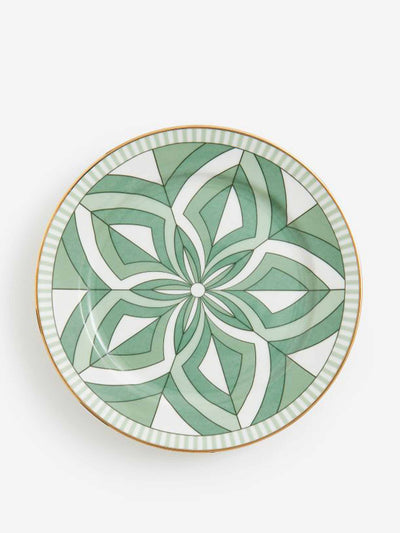 H&M Home Porcelain medium plate at Collagerie