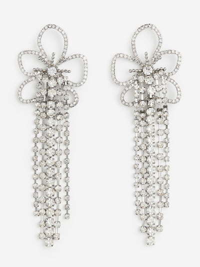 H&M Rhinestone earrings at Collagerie