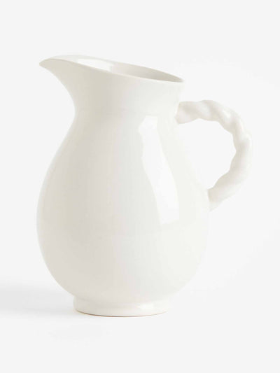 H&M Home Stoneware jug at Collagerie