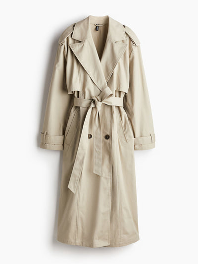 H&M Twill trench coat at Collagerie