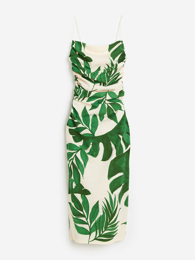 H&M Draped bodycon dress at Collagerie