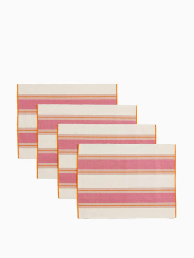 H&M Home Striped place mats (set of 4) at Collagerie