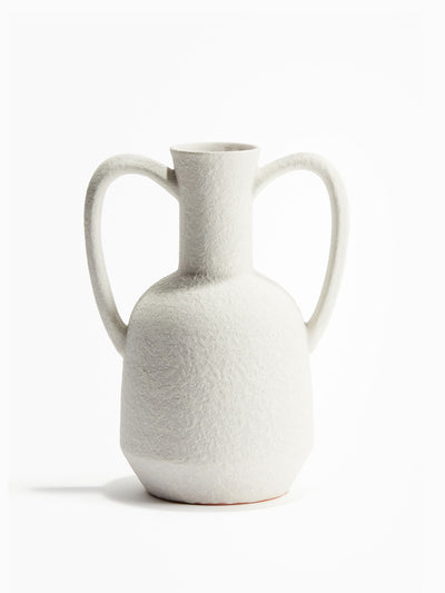 H&M Home Terracotta vase at Collagerie