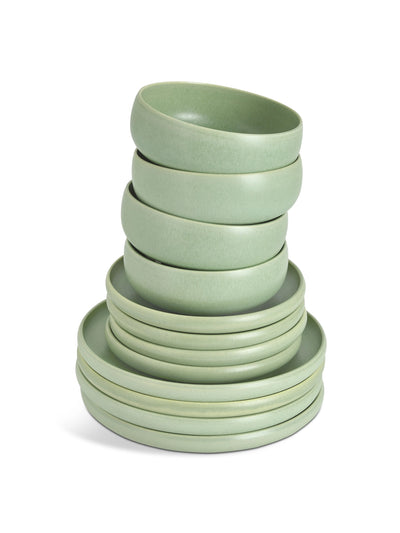 Habitat Reactive stoneware dinner set (12-piece) at Collagerie