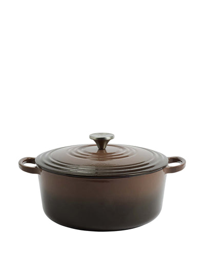 Habitat 4L shallow cast iron casserole dish at Collagerie