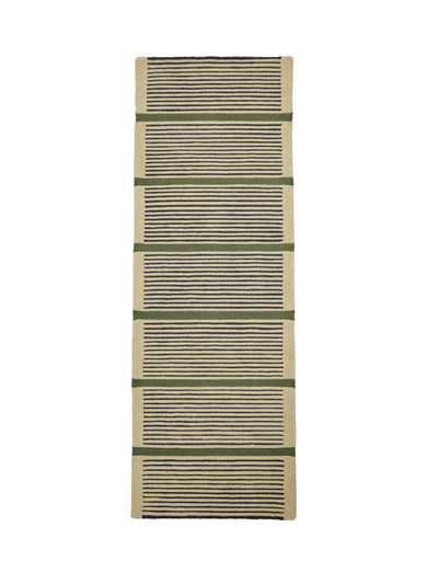 Habitat Archive industrial stripe neutral runner at Collagerie