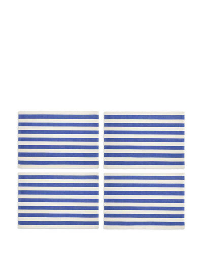 Habitat Striped placemats (set of 4) at Collagerie