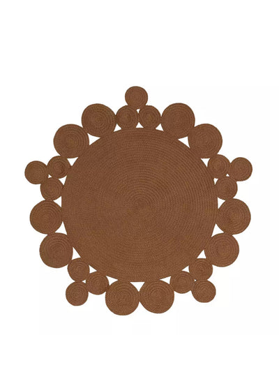 Habitat Circular natural outdoor rug at Collagerie