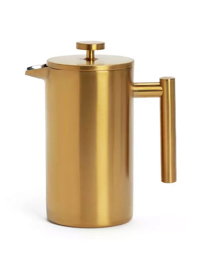 Habitat Gold cafetiere at Collagerie