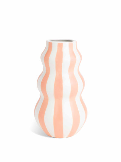 Habitat Hand painted stripe vase at Collagerie