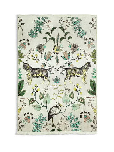 Habitat Jungle print flat rug at Collagerie