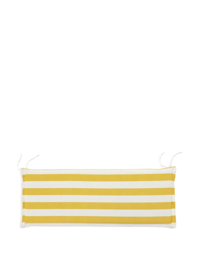 Habitat Stripe garden bench cushion at Collagerie