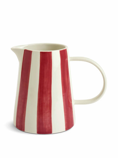 Habitat Large stripe jug at Collagerie