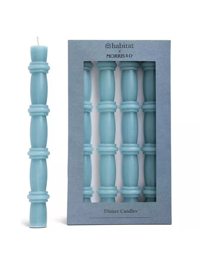 Habitat X Morris & Co. Dinner candles at Collagerie