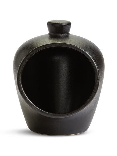 Habitat Industrial stoneware salt container at Collagerie