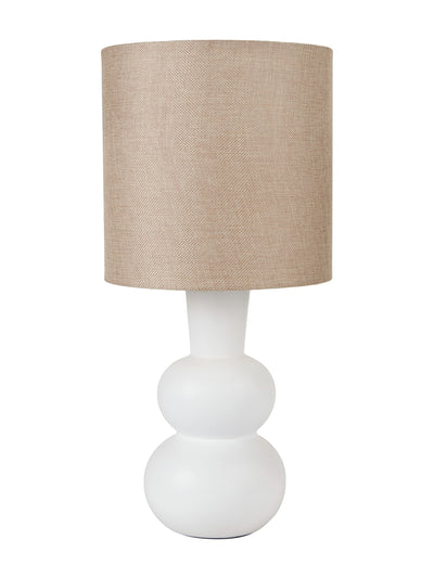 Habitat Pacific aaliyah ceramic curved table lamp at Collagerie